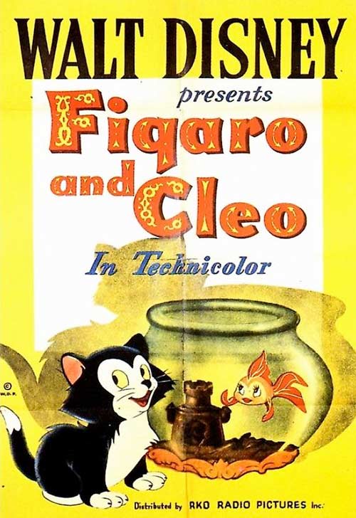 Мультик про кошку Фигаро и Клео