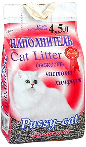 Наполнитель Pussy-Cat для кошек