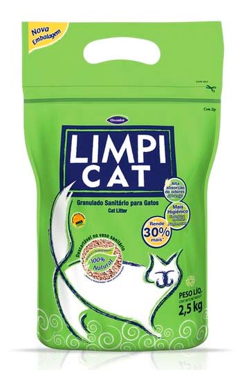 Limpi Cat пшеничный гранулированный наполнитель