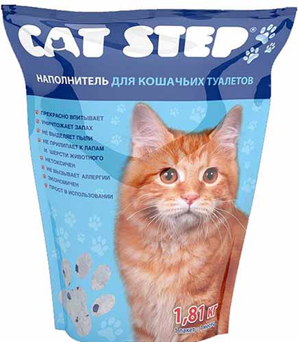 Наполнитель Cat Step силикагелевый