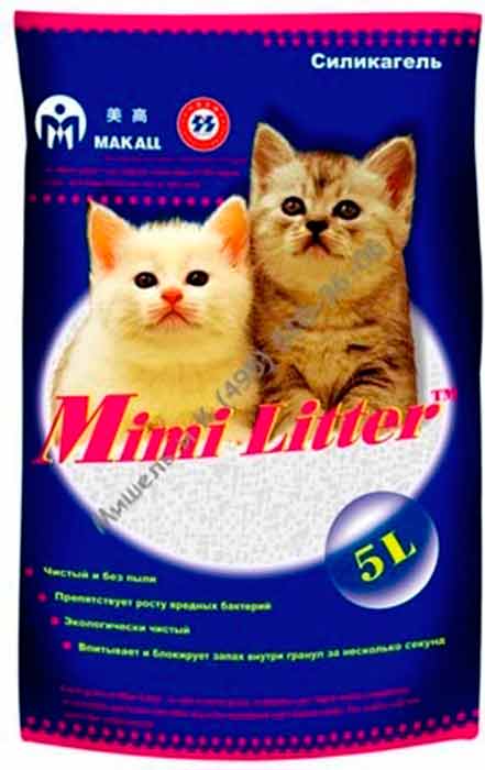 Mimi Litter силикагелевый наполнитель для котят